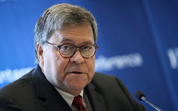 U.S. Attorney General William Barr (Photo by Drew Angerer/Getty Images)...