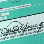 When a vote-sorting machine finds a discrepancy in your signature you have the opportunity to cure your ballot (Matt Gephardt, KSL TV)