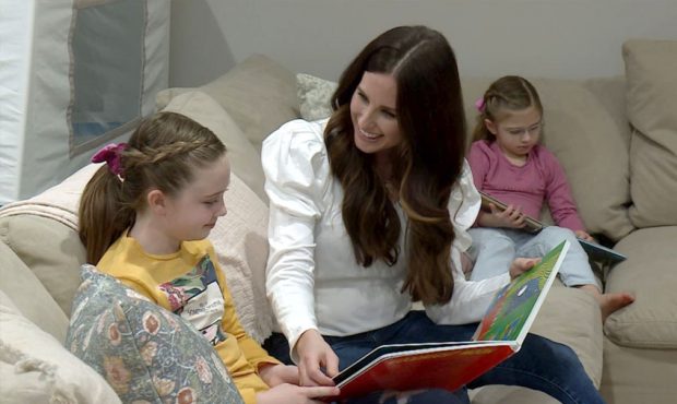 Lindsay Wade tries to make a habit of reading with her children. Reading is one of the five ways pa...