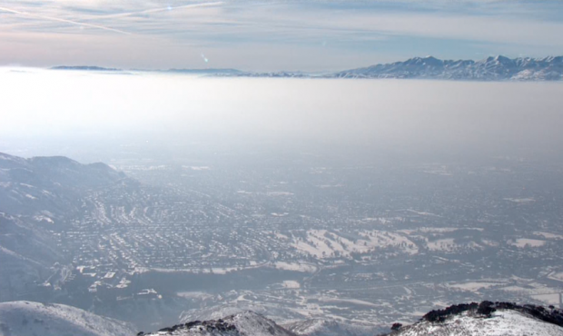 FILE: The winter inversion traps pollutants in the Salt Lake Valley (KSL TV)...