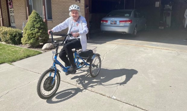 Phyllis Parcell, of Heber City, avoided online shopping fraud when purchasing her new bike after sh...