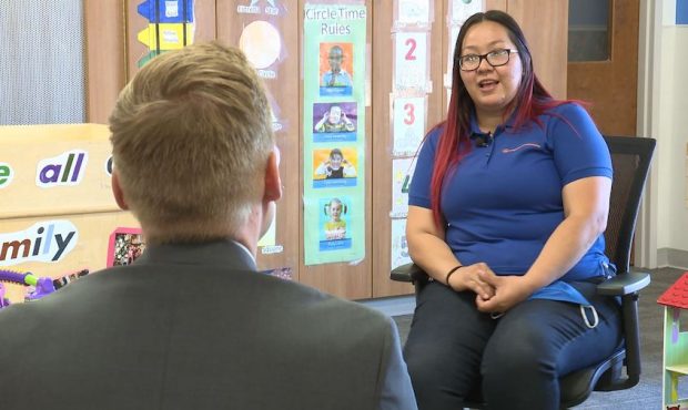 KSL's Ladd Egan sat down with Alejandra Gonzalez to learn what helped her decide to get the COVID-1...