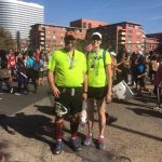 David and Mollee Lamb love to run races together. David's competed in 10 marathons, several triathlons, Ragnar races, and even a 50K. He has a goal of running a 5k in August, marking six months from his stroke. (Courtesy: David & Mollee Lamb)