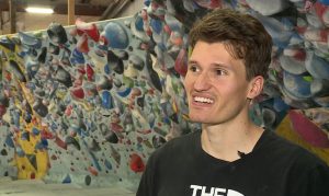 Utah Man Prepares For Tokyo Olympics With World Cup Climbing Competition