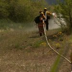 Firefighters train for the upcoming fire season. (KSL TV)