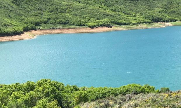 Utah reservoirs, like Little Dell Reservoir, are experiencing lower levels than normal, according t...