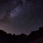 The Milky Way's galactic core is seen above Zion National Park. (Avery Sloss/NPS)