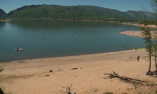 Water levels at Pineview Reservoir are so low that water managers may shut down secondary water a f...