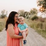 Summer Smart holds her one-year-old grandson, Greyson Mair, more than a year after her son died by suicide, leaving behind his then two-month-old son. (Summer Smart/KeniB Photography)