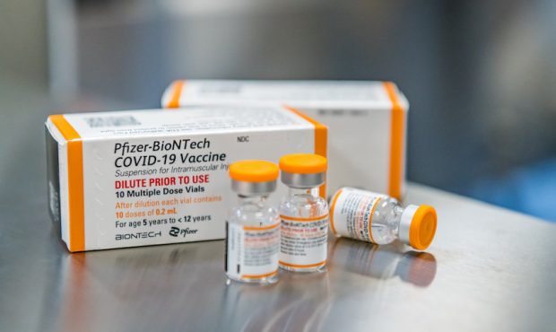 Millions of child-size doses of Pfizer's Covid-19 vaccine are being shipped from the company's faci...