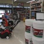 Hardware stores stock up ahead of storm but some snow blowers are difficult to find because they are on backorder. (KSL TV)