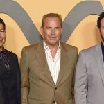 LOS ANGELES, CALIFORNIA - MAY 30: (L-R) Gil Birmingham, Kevin Costner and Cole Hauser attend Paramount Network's "Yellowstone" Season 2 Premiere Party at Lombardi House on May 30, 2019 in Los Angeles, California. (Photo by Frazer Harrison/Getty Images for Paramount Network)