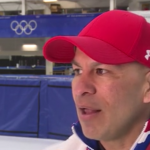 Olympic speed skating medalist Derek Parra is now coaching curling. (KSL TV)