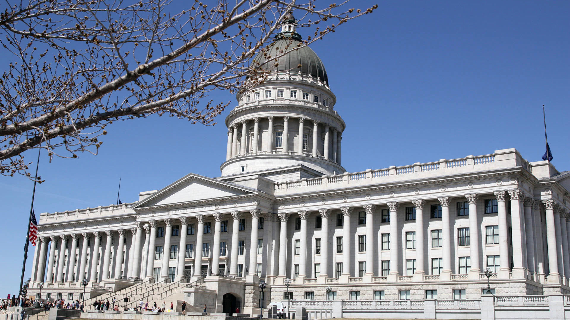The Utah State Capitol on Friday, March 25 when the Utah House and Senate voted to overturn a veto....