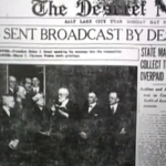 Utah became the broadcast home of the first clear channel radio station west of the Mississippi River on May 6. 1922.