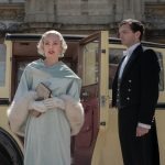 Laura Haddock stars as Myrna Dalgleish and Michael Fox as Andy in DOWNTON ABBEY: A New Era, a Focus Features release.  
Credit: Ben Blackall / ©2022 Focus Features LLC