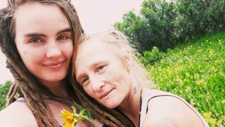 The bodies of Kylen Schulte (left) and Crystal Turner (right) were found near the La Sal Loop Road,...