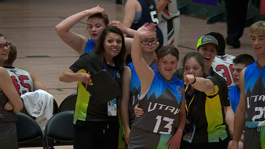 Utah team in Special Olympics...