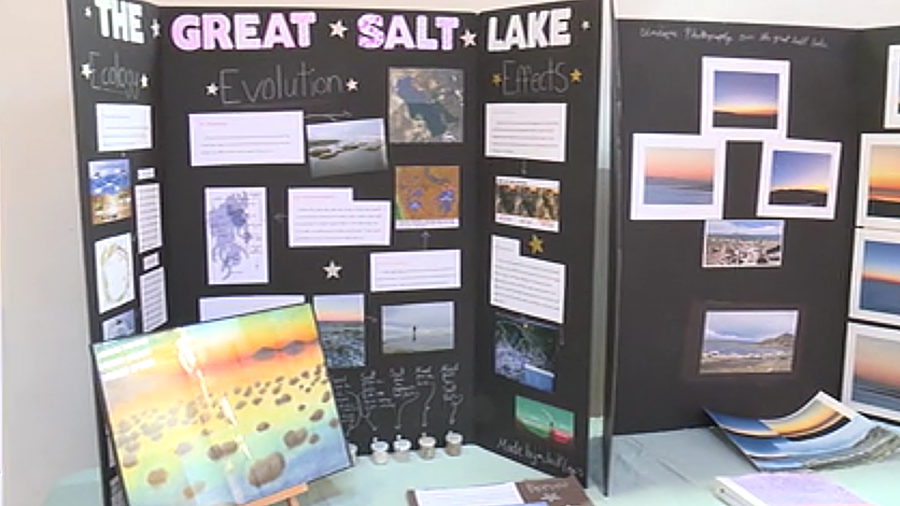 Wasatch Charter School in Salt Lake City assigned 8th graders to research and study the Great Salt ...