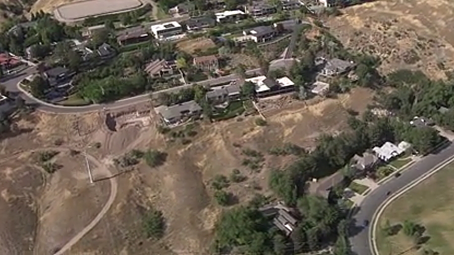 A look from Chopper 5 shows just how dry feuls are along the Wasatch Front. (KSL TV)...