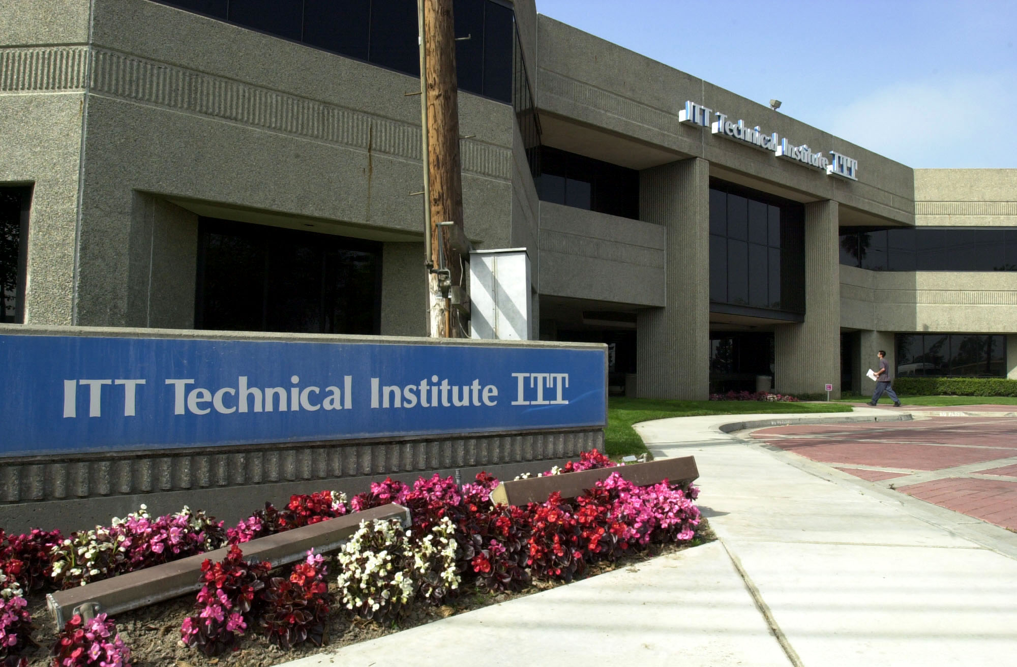 UNITED STATES - MARCH 15:  This is the campus of ITT Technical Institute in Anaheim, California, Mo...