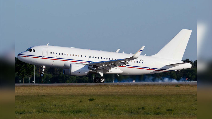 The United States obtained a warrant for seizure of an Airbus A319-100 owned and controlled by sanc...