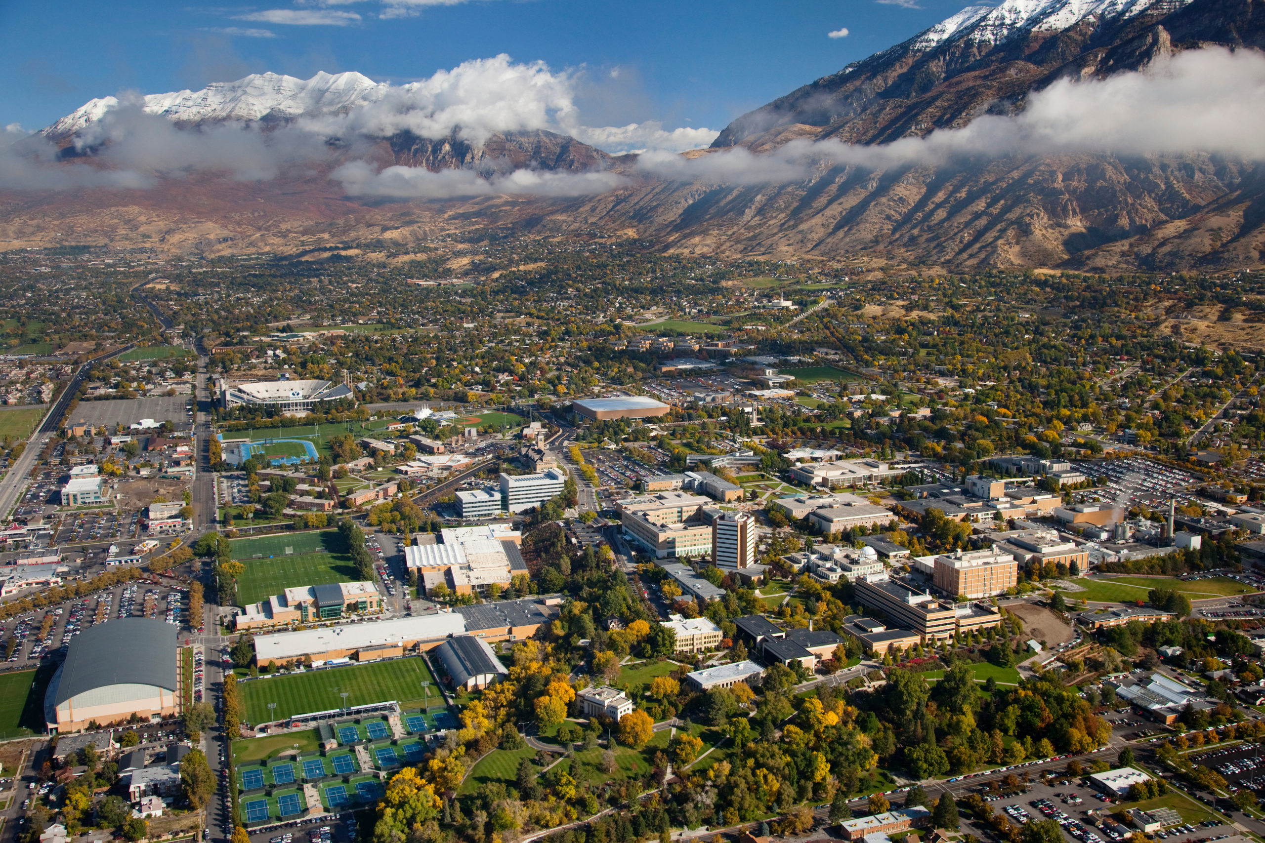 Brigham Young University in the Fall