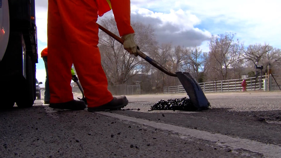UDOT says it spend over $1.5 million on fixing potholes in the last fiscal year, FY 2022....