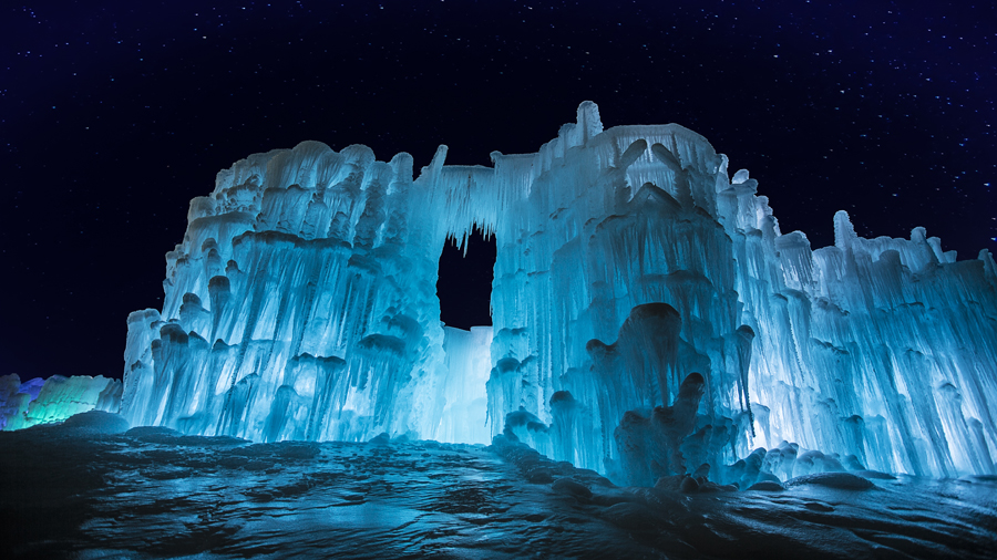 Ice Castles opens early...
