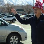Thane Telford was known as the Payson Walmart greeter who wore festive hats made by his wife to match the season or holidays. (KSL TV)