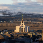 A west-facing view of the Saratoga Springs Utah Temple. (Intellectual Reserve, Inc.)