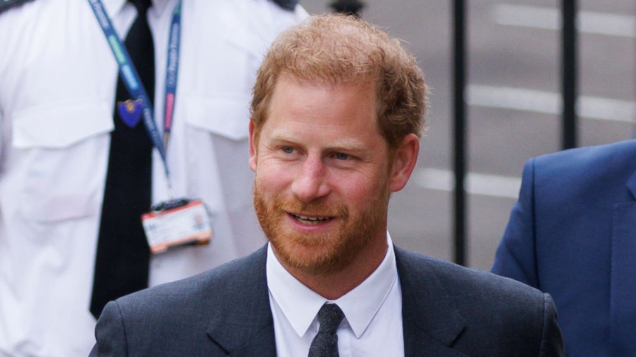 Prince Harry arriving at the Royal Courts of Justice on March 30, 2023 in London, United Kingdom. P...