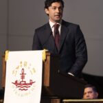 U.S. Sen. Jon Ossoff speaks at the annual Worldhouse Interfaith & Interdenominational Assembly at the Martin Luther King, Jr. International Chapel at Morehouse College in Atlanta, Georgia, on Thursday, April 13, 2023. (Laura Seitz/Deseret News)