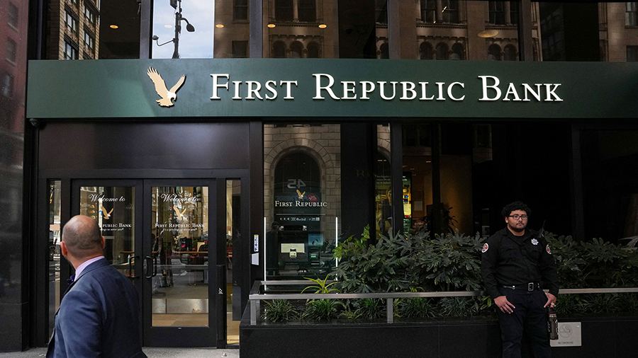 First Republic Bank branch in San Francisco...
