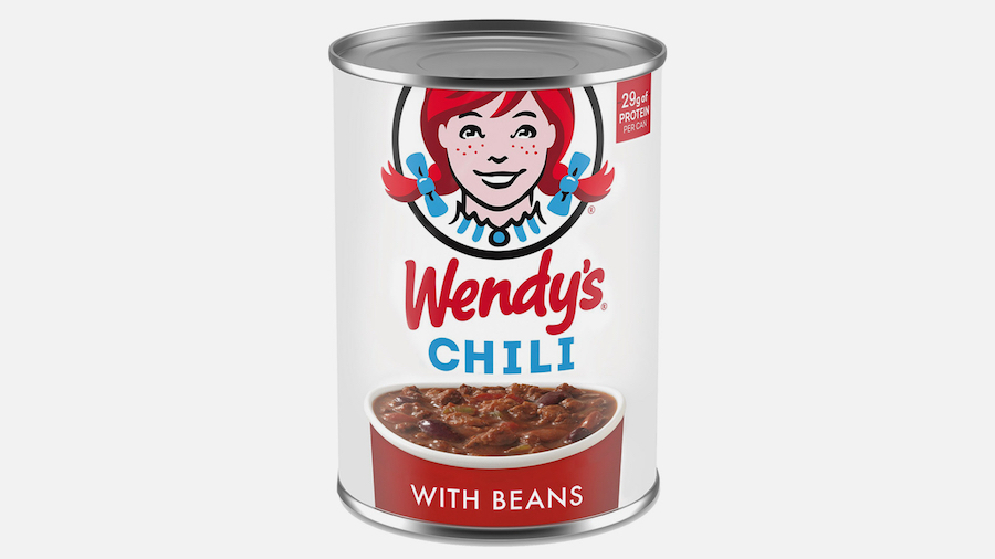 Wendy's chili will soon be sold at grocery stores. (Conagra Brands, Inc. via CNN)...