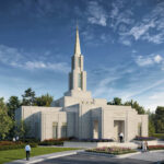 An artist's rendering of the Oslo Norway Temple. (Intellectual Reserve, Inc.)