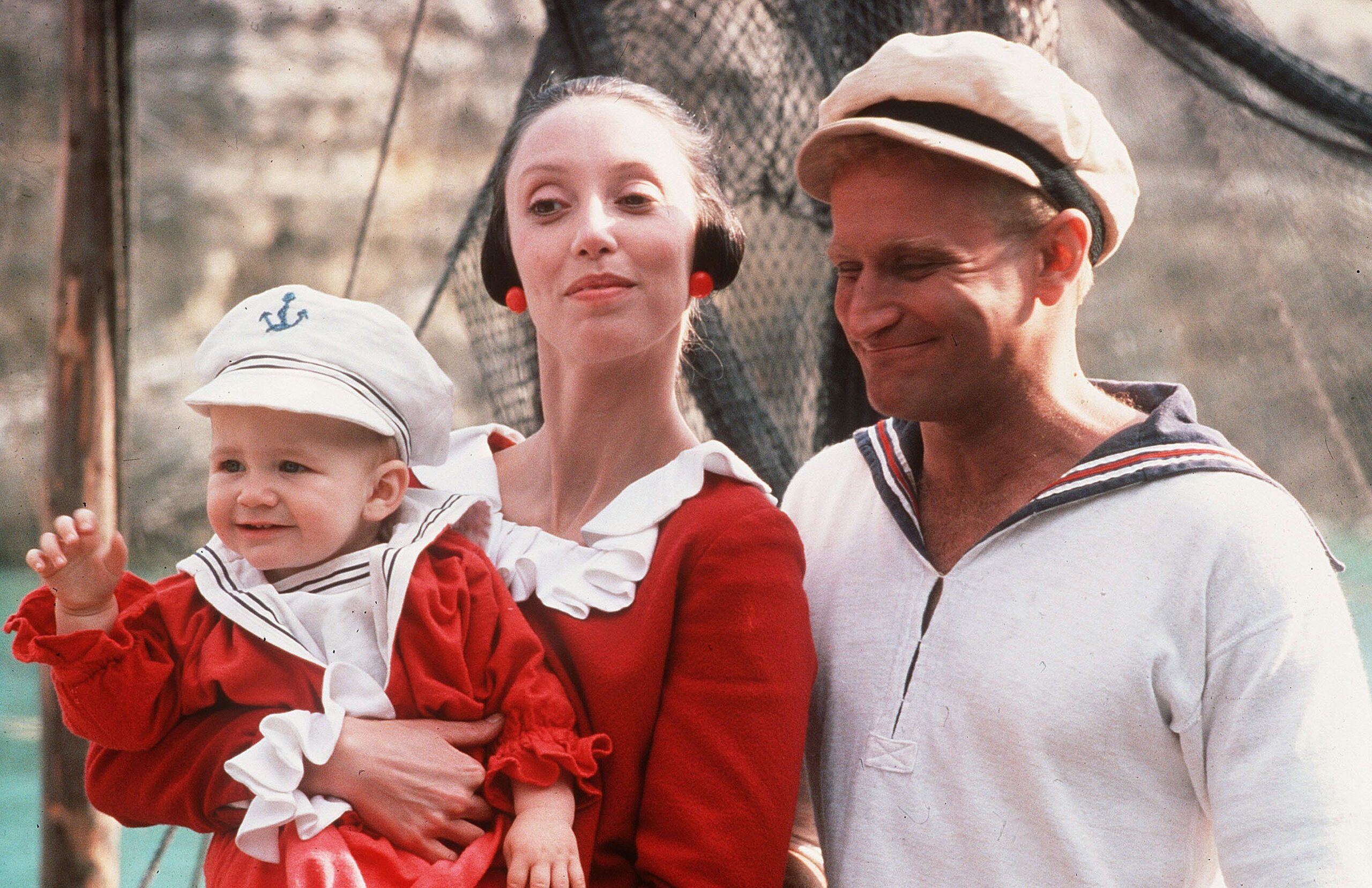 Shelley Duvall and Robin Williams in "Popeye." (Walt Disney/Paramount/Kobal/Shutterstock via CNN Ne...